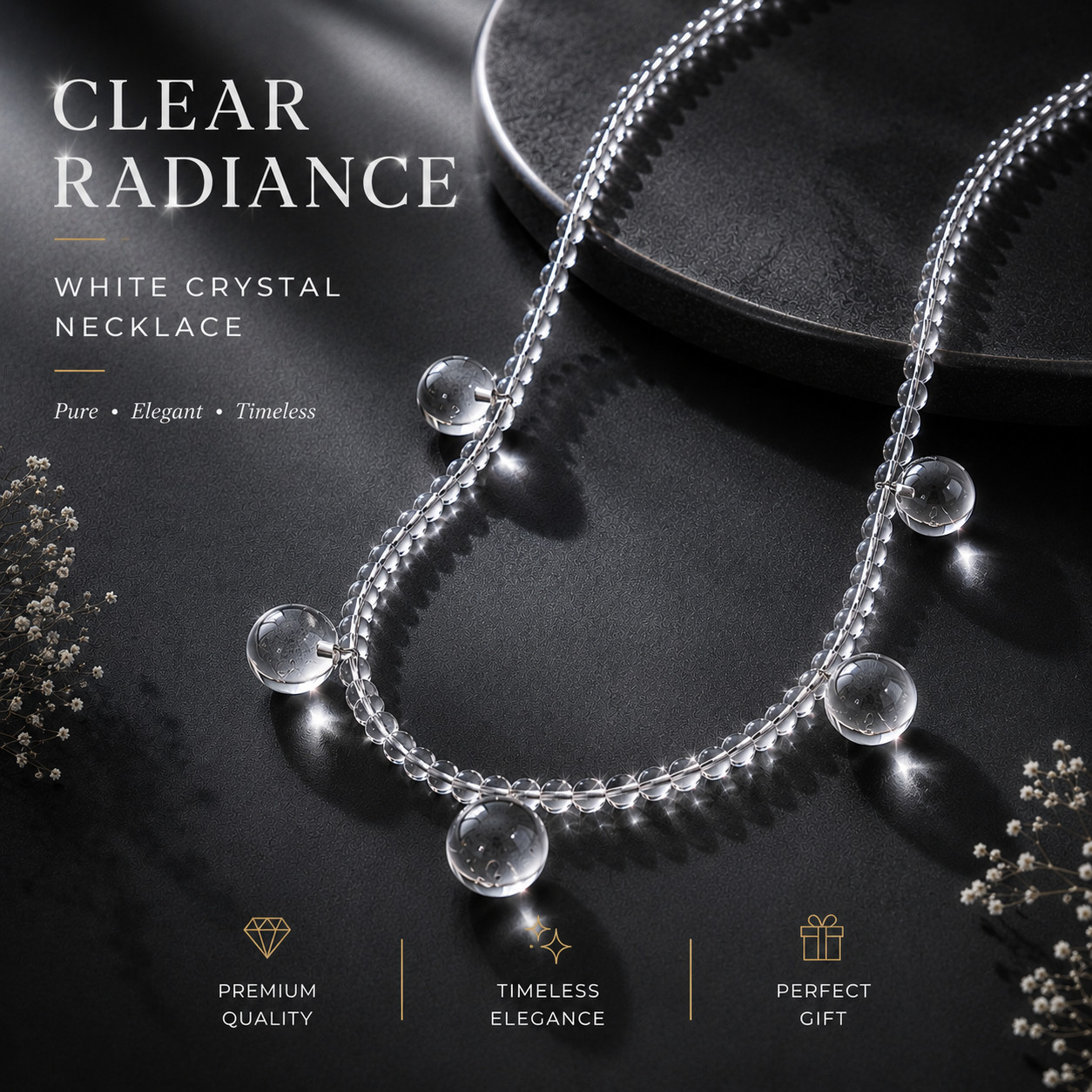 Bubble Cloud Necklace - Image 2