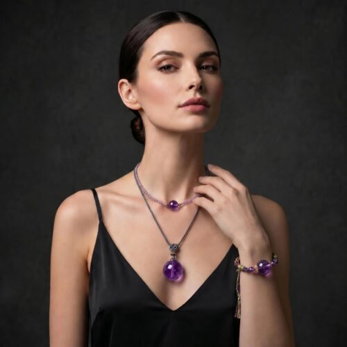 The Complete Violet™ Violet Night Choker™ + Dream Cord™ + Violet Hour™ Bracelet